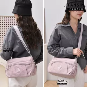 Túi Đeo Vai IFANSIN, Túi Đeo Ngang Trọng Lượng Nhẹ Nhiều Túi, Dây Đeo Dài Thời Trang Bền Đẹp Phù Hợp Với Túi Dành Cho Bé Gái Nữ