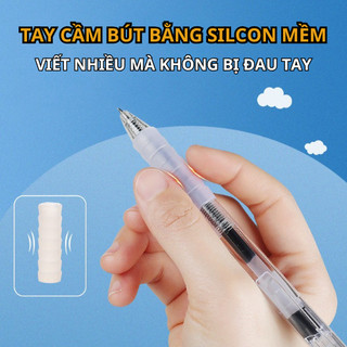 Bút gel bút bi nước nhanh khô chống lem chống nhòe ngòi 0.5mm nét chữ đều cho học tập thư pháp
