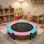 Jfory Trampoline Edge Vỏ bảo vệ đệm dày Thảm an toàn thay thế cho trẻ em Sử dụng trong vườn và trong nhà