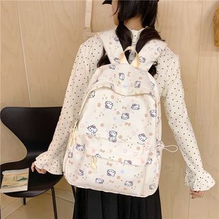 Balo học sinh sức chứa lớn phong cách Hàn - Ba lô nhẹ nhiều ngăn tiện dụng đi học đi chơi