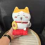 Chiikawa Hachiware Plushie Maneki Neko Sang Trọng Búp Bê May Mắn Mèo Đồ Chơi Nhồi Bông