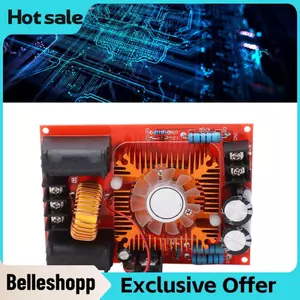 Belleshopp Mô-đun cung cấp năng lượng sưởi ấm ZVS Bảng điều khiển DC Flyback cho các thí nghiệm điện áp cao và các dự án cuộn dây