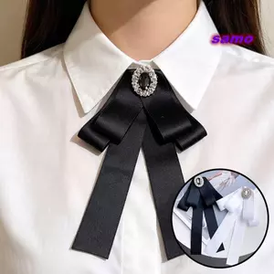 SAMO Tưởng Niệm Nơ Đen Trâm Cài, Pha Lê Đen Đính Kim Cương Giả Ruy Băng Nơ Trâm Cài, Vải Nơ Thắt Nơ Trâm Cài Cho Đám Tang Lễ Và Mourning