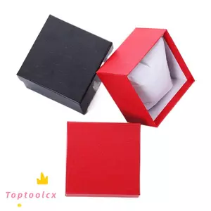 Hộp trưng bày đồng hồ đeo tay TOPTOOLCX, Hộp quà tặng đồng hồ sang trọng du lịch, Đồng hồ bỏ túi tinh tế góc phải cao cấp đơn giản