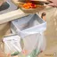 Giá đỡ túi đựng rác CHEESELY, Giá đỡ túi đựng rác đa chức năng có thể gập lại, Giá treo di động Tiết kiệm không gian Thùng rác có thể gập lại để sắp xếp lưu trữ nhà bếp
