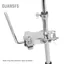 Guansfs Fafeicy Có Thể Điều Chỉnh Giá Đỡ Gắn Trống Tom Kẹp Nối Dài Với Cần Xoay 360 Độ Cờ Lê Mạnh Mẽ Cho Phụ Kiện Bộ Gõ