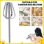 1 / 2 / 4 Móc khuấy trứng điện, Máy đánh trứng cầm tay bền bằng thép không gỉ Trộn Sti Máy trộn nhà bếp