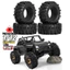 4 95mm RED SPIDER 1.9-inch Lốp Cao Su Cho 1 / 10 RC Xe Bánh Xích TRX4 Defender Bronco AXIAL SCX10 90046 RC4WD D90 D110 TF2 Jeep Chevrolet