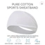 Băng đô co giãn Cotton để chạy bộ Yoga Fitness Unisex Băng đô thoải mái có thể điều chỉnh
