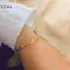 LUImo Punk Màu Vàng Lắc Tay Dành Cho Nữ Hợp Thời Trang Thép Không Gỉ Không Phai Màu Vòng Tay Bohemian Trang Sức Thời Trang Phụ Kiện Quà Tặng SBS