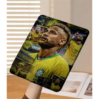 Ốp Lưng Neymar Cho iPad Air 4/5/6/7/8 Pro 11 12.9 Y-fold Neymar 10 cho iPad A16 Gen 12 11 10 9 8 7 6 5 air3 10.2in