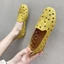 Giày Đơn Nữ Size Lớn 35-42 Đục Lỗ Thoáng Khí Đế Phẳng Mềm Mại Phù Hợp Mẹ Bầu ✨Bubblu11.vn✨
