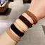 Bluelover 10 Chiếc Dây Buộc Tóc Liền Mạch Đàn Hồi Cao Cho Nữ Bé Gái Bền Đuôi Ngựa Giá Đỡ Đơn Giản Dây Cao Su Tính Khí Phụ Kiện Tóc Mới