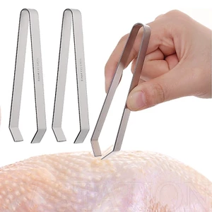 Nhíp Nhổ Lông Gà / Heo Đa Năng Bằng Thép Không Gỉ