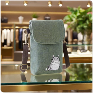 Mùa hè Phong Cách Mới Denim Messenger Túi Điện Thoại Di Động Đơn Giản Nữ Nhỏ Túi Vuông Di Động Túi Vải Nhẹ Di Động Túi Bảo Quản Điện Thoại Di Động Túi Đeo Ngực Thường Ngày