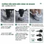 Nệm Giường Hơi Ô Tô Cao Cấp Cho Xe 4 5 7 Chỗ Tặng Kèm Bơm Điện, Biến Ghế Sau Thành Giường Ngủ Du Lịch