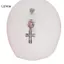 LUImo Dainty Chữ Thập Bụng Nút Nhẫn 14G Không Gây Dị Ứng Rốn Xuyên Trang Sức Cơ Thể Xuyên Cho Nữ Bé Gái SBS