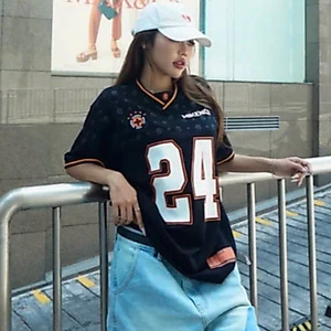 Áo Thun giới tính Sport Monogram Sporty, áo cộc Số 24 Form Rộng Oversize 100% Cotton New 2024