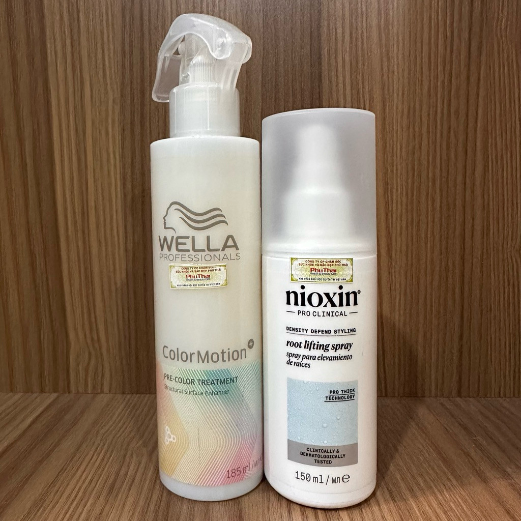 Xịt dưỡng giữ màu tóc nhuộm Wella Color Motion Pre-Color Treatment 185ml [ MK ]