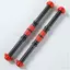 XOITOP 1 Cặp Quả Tạ Vít Đai Ốc Thiết Kế Chủ Đề Sâu Quả Tạ Spinlo Cổ Tròn Hình Dấu Sao Dễ Dàng Lắp Đặt / Loại Bỏ Thể Dục VN