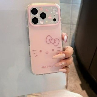 Dành Cho IPhone 17 16 15 14 plus 13 12 11 Pro Max 7 8 plus Đơn giản màu hồng dòng KT trường hợp điện thoại mềm