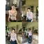 Girl Pure Desire Hot Girl Ren Màu sắc tương phản Áo yếm nữ Mùa hè Phong cách mới Áo Cardigan ren dài tay Bộ đồ hai mảnh