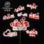 Ngày Lễ Tình Nhân Sáng Tạo Thiệp Chúc Mừng Hoạt Hình Đơn Giản Thẻ Hoa Trang Trí 520 Tanabata Thẻ Xưng Tội Hoa Cửa Hàng Tiếp Liệu 6.26