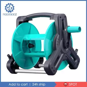 Vườn Vòi Cuộn Ống Cuộn Dây Con Lăn Ống Nước Giá Để Đồ Spool Sắp Xếp Với Khung Pp Và Kim Loại Chắc Chắn Tua Lại Bằng Tay Thích Hợp Cho Xe Trang Trại W
