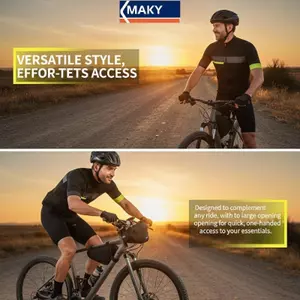 MAKY Khung Đi Xe Đạp Túi Tam Giác Qui Phát Hành Dây Đeo Chống Nước Tổ Chức Cho Xe Đạp Sỏi Du Lịch VN