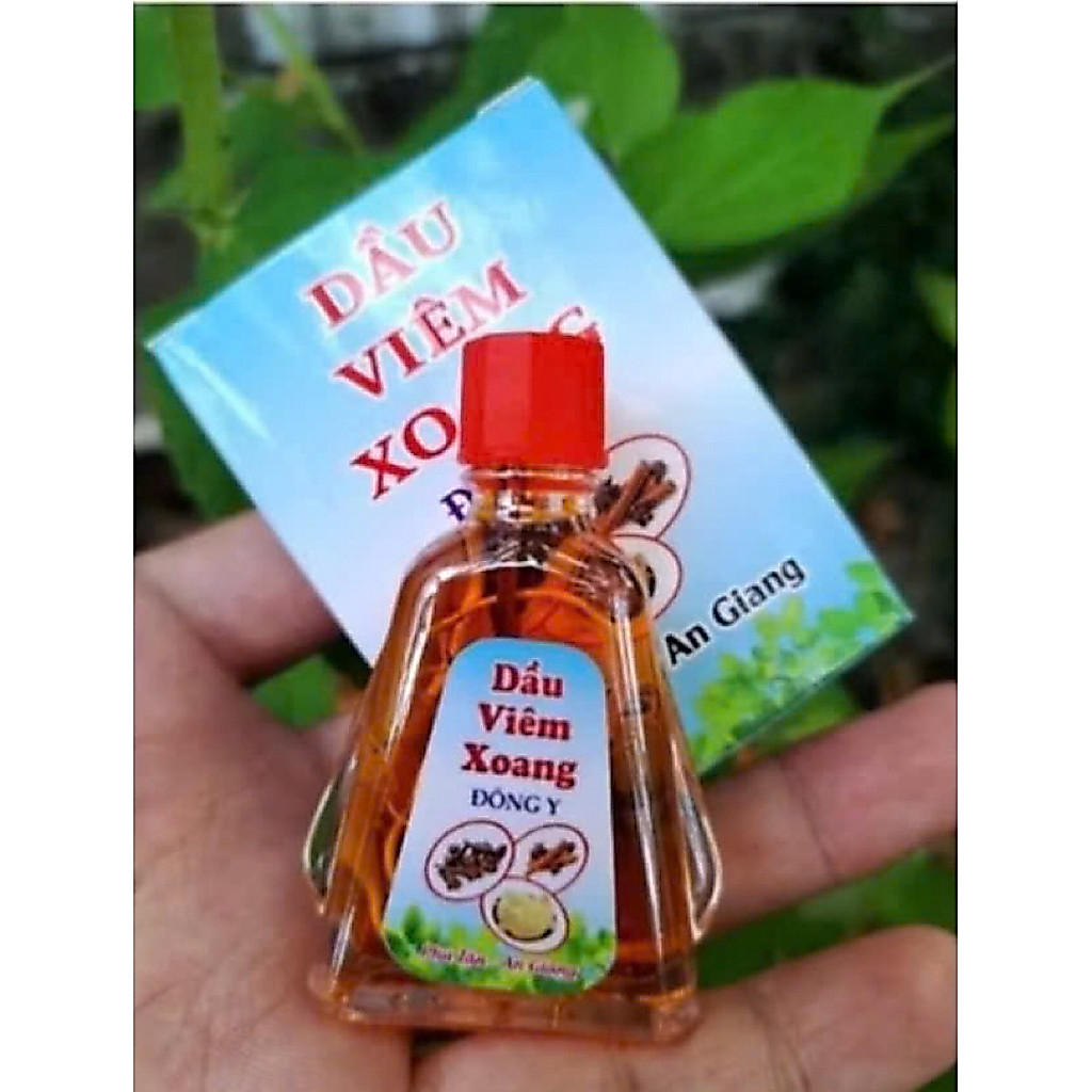 combo 10+1 chai dầu viêm xoang màu vàng có rễ 7ml
