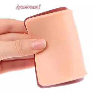 Mô phỏng silicon Mô hình huấn luyện khâu da phẫu thuật Khâu thắt nút giảng dạy Tiện ích Vết thương tự thiết kế có thể tái sử dụng