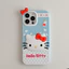 Phim hoạt hình hoạt hình Kuromi KT Cat iPhone14 / 13 Thích hợp cho 11 Vỏ điện thoại Apple 17 / 16 / 15PROMAX 12 Bộ