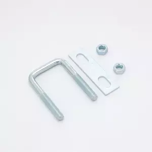 M8 Thẻ Vuông Trọn Bộ Tiêu Chuẩn Quốc Gia Thép Carbon Hình Chữ U Bu Lông Nối Dài Thanh Vít Ống Nước Cố Định Khóa Ống Kẹp Vòng