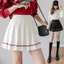 Váy xếp ly lưng cao dành cho nữ sinh viên Nhật Bản Váy Mini chữ A