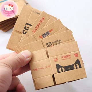 Moonlights 1 Bộ Thùng Carton Express 1: 12 Nhà Búp Bê Thu Nhỏ Hộp Express Trang Trí EN