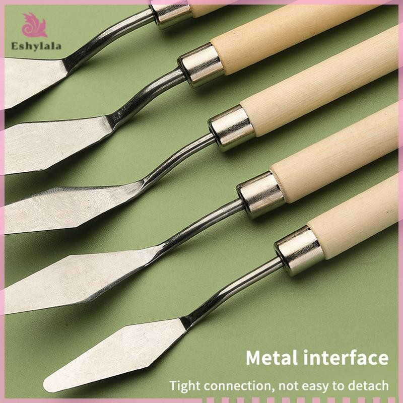 7 Cái / bộ Thép Không Gỉ Tranh Sơn Dầu Dao Nghệ Sĩ Thủ Công Thìa Bảng Cạp Dụng Cụ Nghệ Thuật [MỚI]