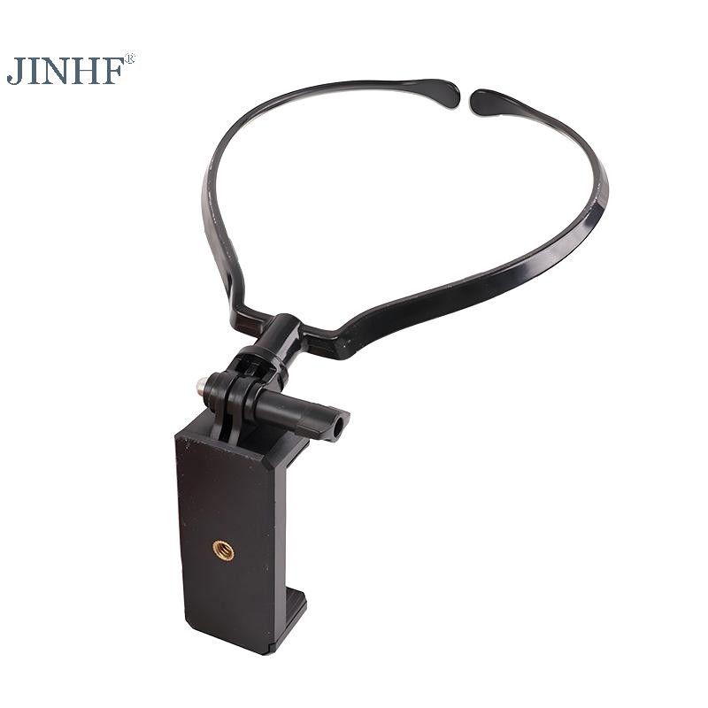 JINHF Đeo Cổ Treo Lười Giá Đỡ Điện Thoại Quan Điểm Đầu Tiên Ghi Hình Cuộc Sống Đi Xe Đạp Ngoài Trời Sống Điện Thoại Di Động Móc Treo Giá Đỡ HOT