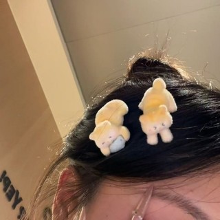 Thời trang Kitty kẹp tóc ngọt ngào, hình hoạt hình dễ thương, phù hợp phụ kiện tóc cho các cô gái.