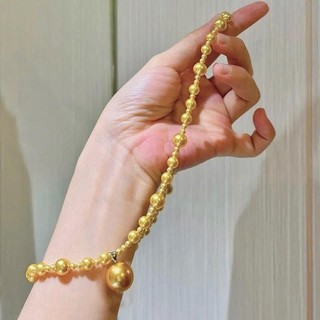 [ DAISYN ] N1039 vòng cổ ngọc Vàng tươi có mặt sang trọng , dây chuyền ngọc trai nhân tạo , chuỗi hạt ngọc