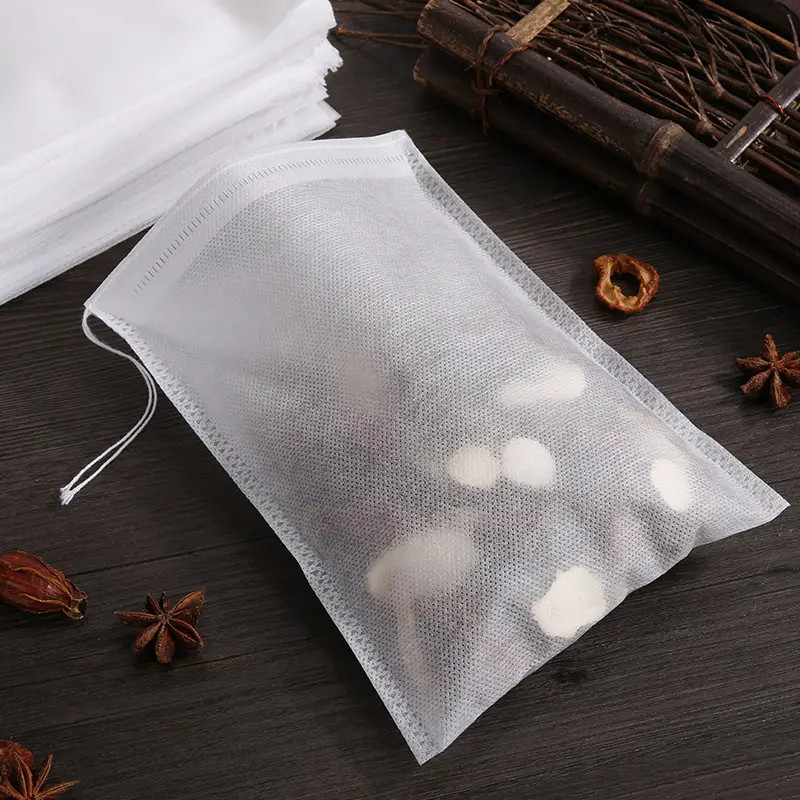 M8M 100 Túi Lọc Trà, Đựng Phân Tan Chậm Bón Gốc  6x8cm,8x10cm MALAN