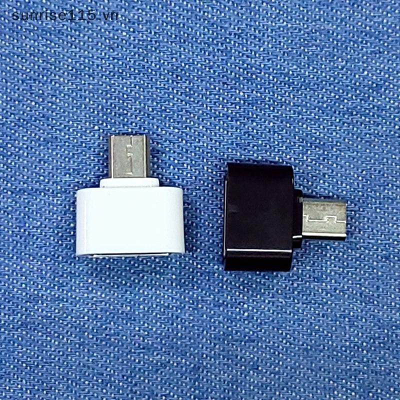 Bộ chuyển đổi SSVN Type C sang USB Đầu nối dữ liệu OTG cho điện thoại di động Android.
