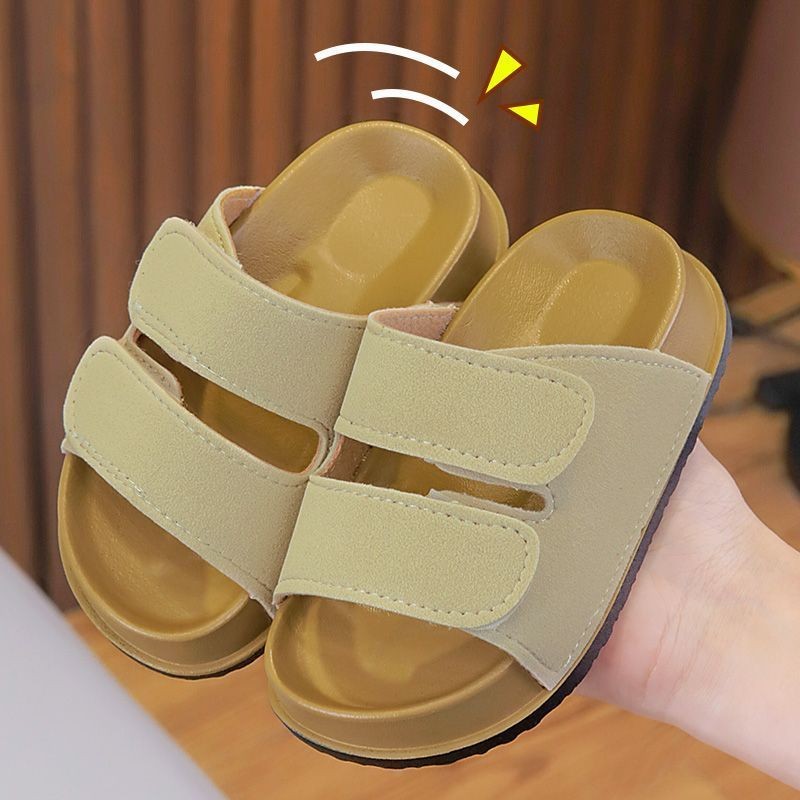 Người Lười Pháp Slip-On Trẻ Em Birkenstock Giày Mùa Hè Phong Cách Mới Bé Trai Bé Gái Vừa Lớn Trẻ Em Mặc Ngoài Thường Ngày Flip @