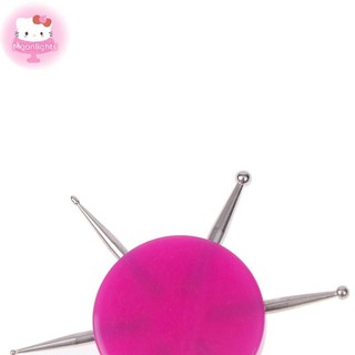 Moonlights 1 Cái 6 Đầu Móng Tay Nghệ Thuật Chấm Dụng Cụ Đĩa Móng Tay Mũi Khoan Dụng Cụ Làm Móng Chấm Dụng Cụ Vẽ Móng Mũi Khoan Bút Tròn Chấm Dụng Cụ Chấm EN