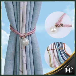 1 Dây buộc rèm / Có thể điều chỉnh đa năng / Màn hình rèm Ngọc trai đêm / Khóa / Rèm