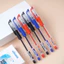 Hộp 12 Bút Gel MONDEZ Ngòi 0.5mm Xanh Đen Đỏ Tím Viết Trơn Tru, Bút Bi Nước Mực Đều Nhanh Khô Cho Học Sinh, -AT