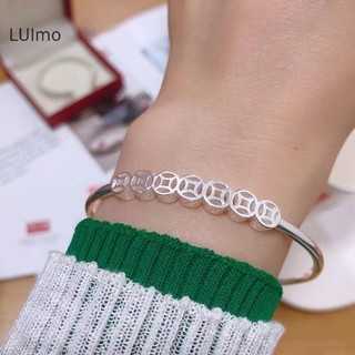 LUImo Bạc Màu Hạt Lắc Tay Cho Nữ - Quà Tặng Dự Tiệc Cưới Phù Hợp