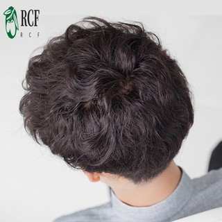 Đẹp Trai Nam - Tóc Giả Nam Ngắn Xoăn, Thích Hợp Tạo Kiểu Và Mô Phỏng Tóc Thật