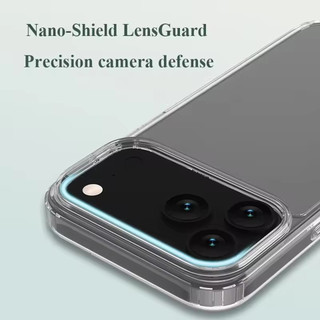 [JLK] ốp lưng iphone 13 pro max Acrylic trong suốt pha lê chống sốc sang trọng cho iPhone 17 Air 16 15 14 13 12 11 Pro Max XR XS 8 Plus 16e SE 2022 Ốp lưng mềm trong suốt cứng