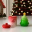 Treeling Holiday Khuôn Silicon Trang Trí Ông Già Noel Nhựa Giá Đỡ DIY Bộ