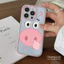 Ibumpers Hoạt Hình Dễ Thương Họa Tiết Cá Sấu Trong Suốt Ốp lưng iPhone 12 13 14 15 16 Pro Max 2IN1 Cứng Acrylic Ốp Lưng Dày Khung Chống Sốc